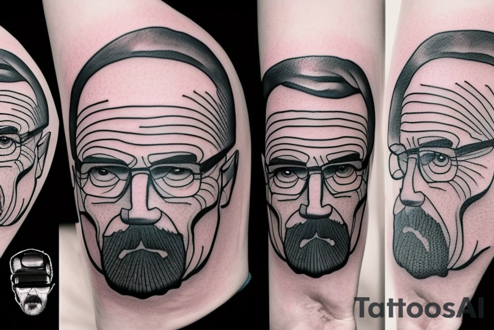 walter white tattoo idea