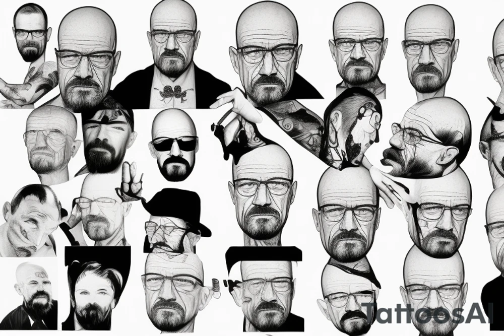 walter white tattoo idea