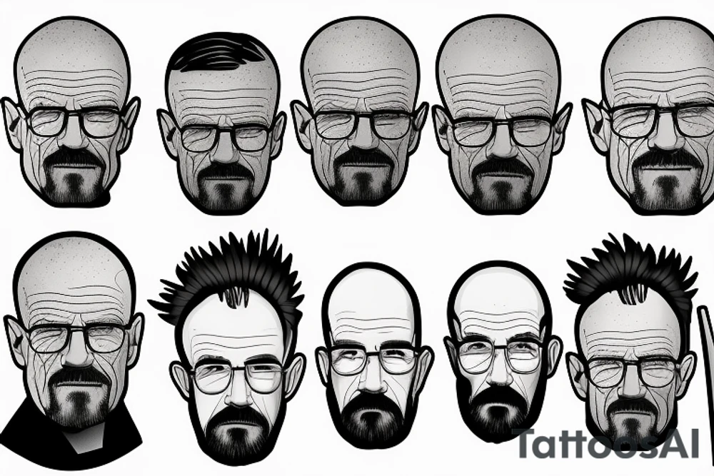 walter white tattoo idea