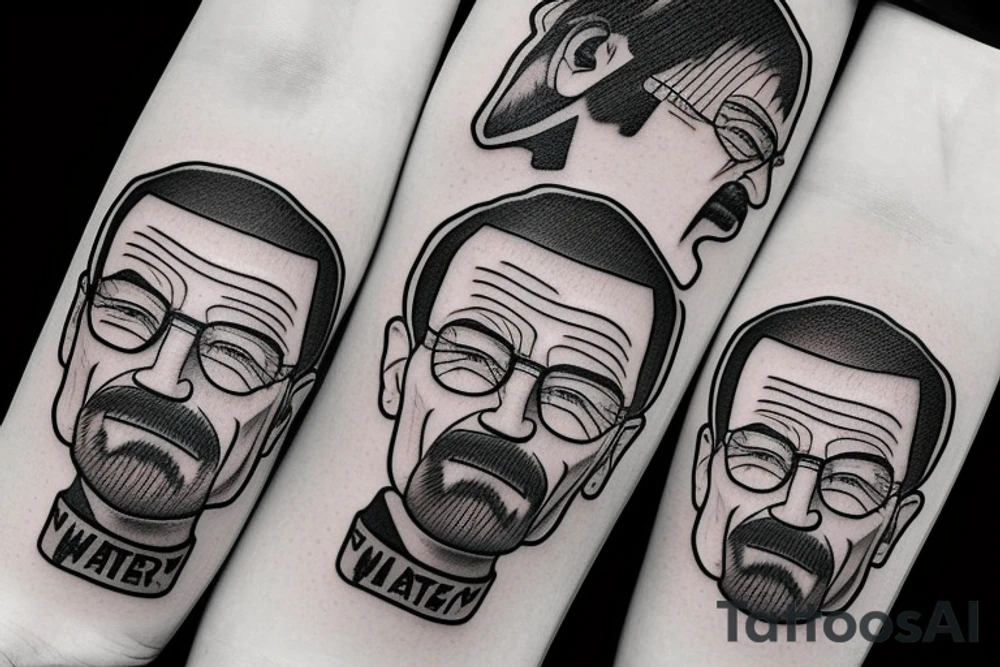 walter white tattoo idea
