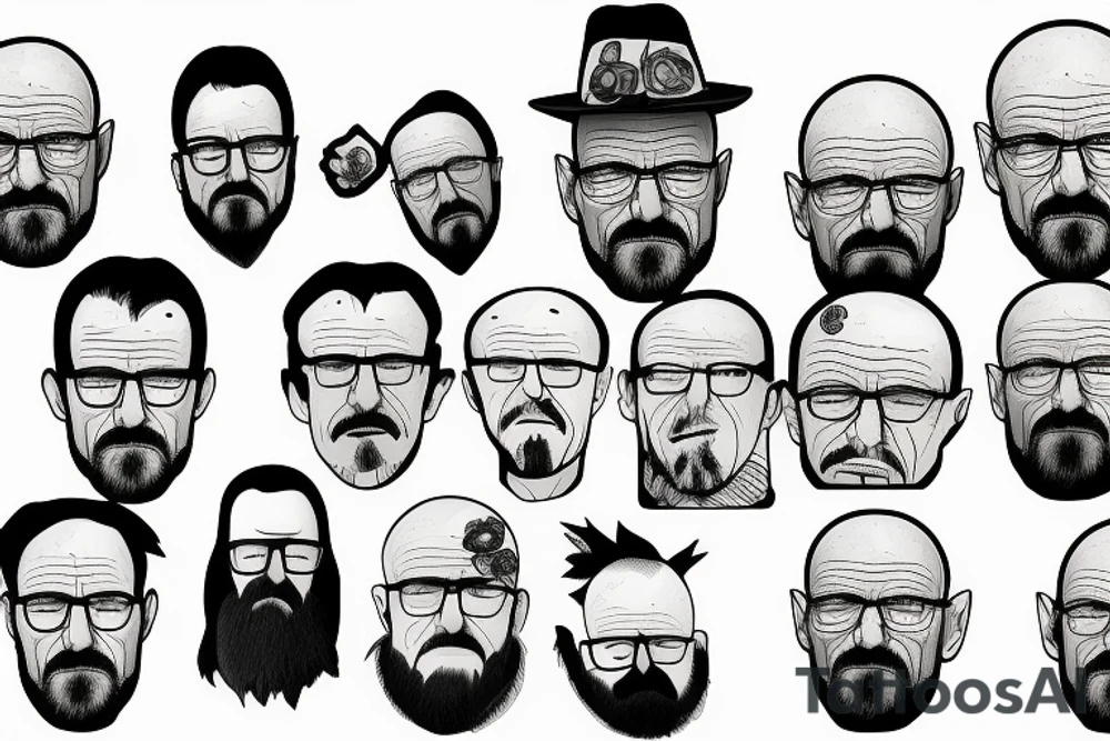 walter white tattoo idea