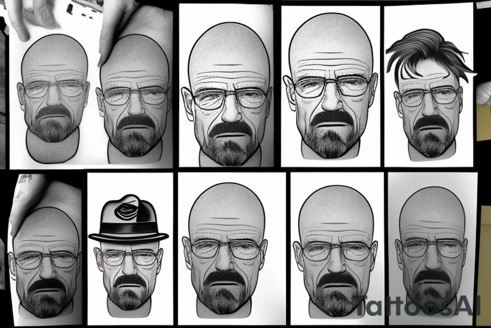 walter white tattoo idea