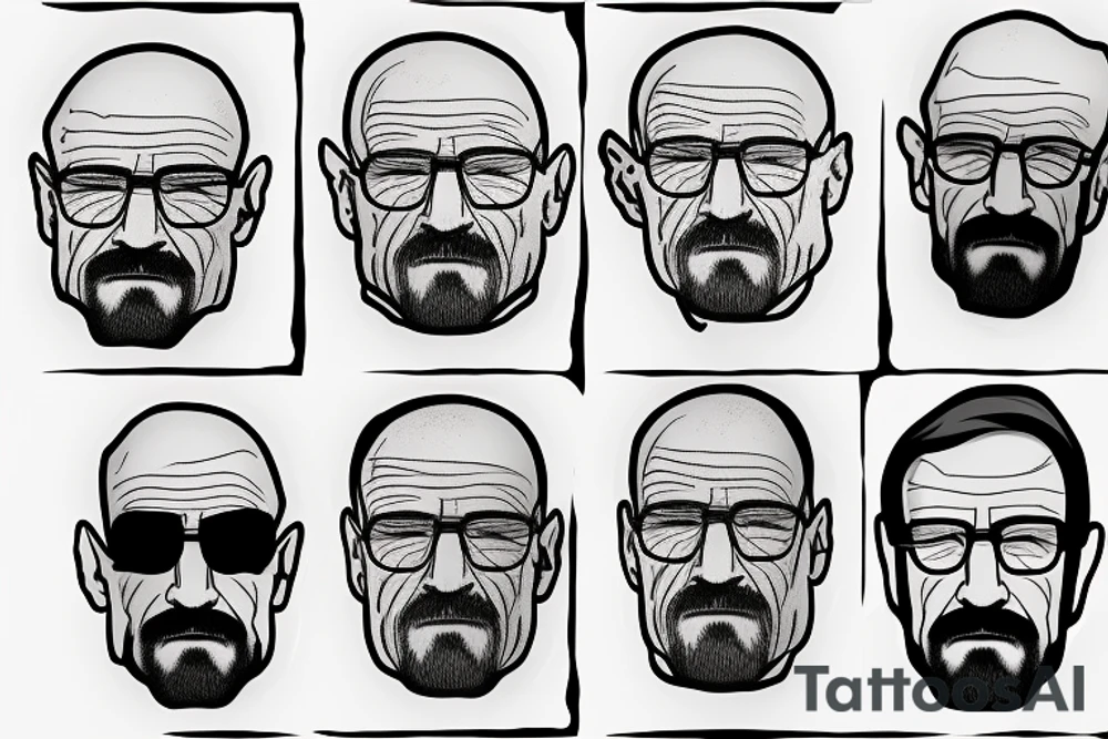walter white tattoo idea