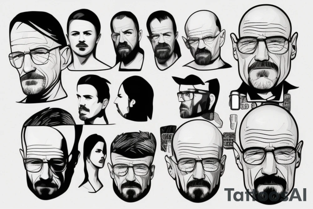 walter white tattoo idea