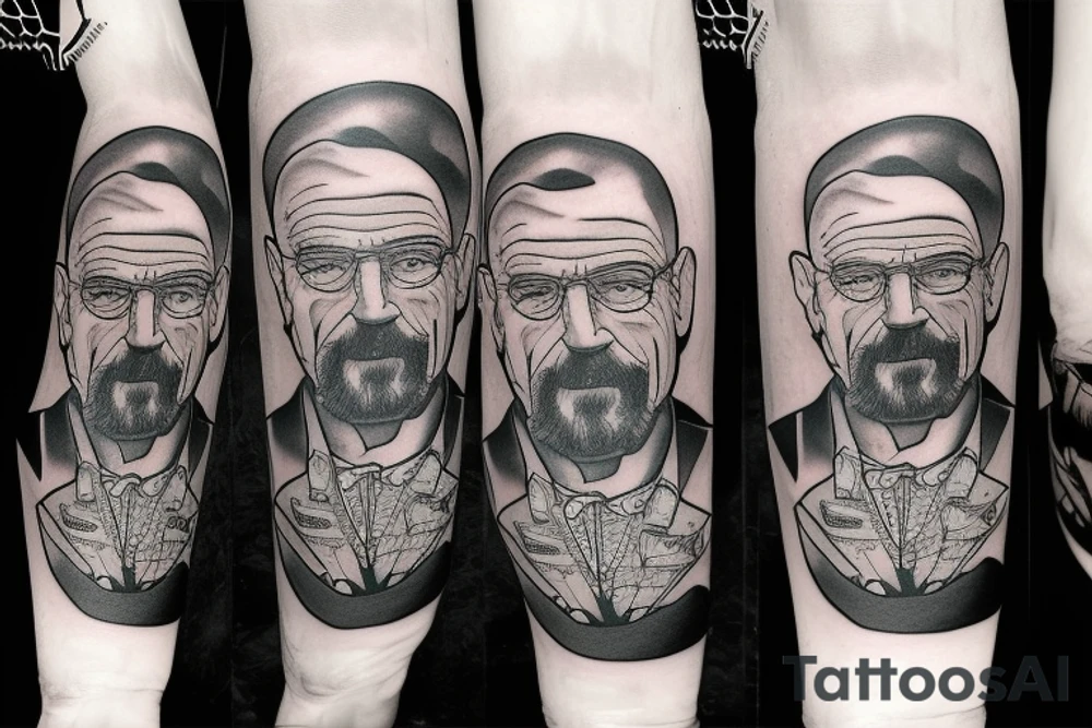 walter white tattoo idea