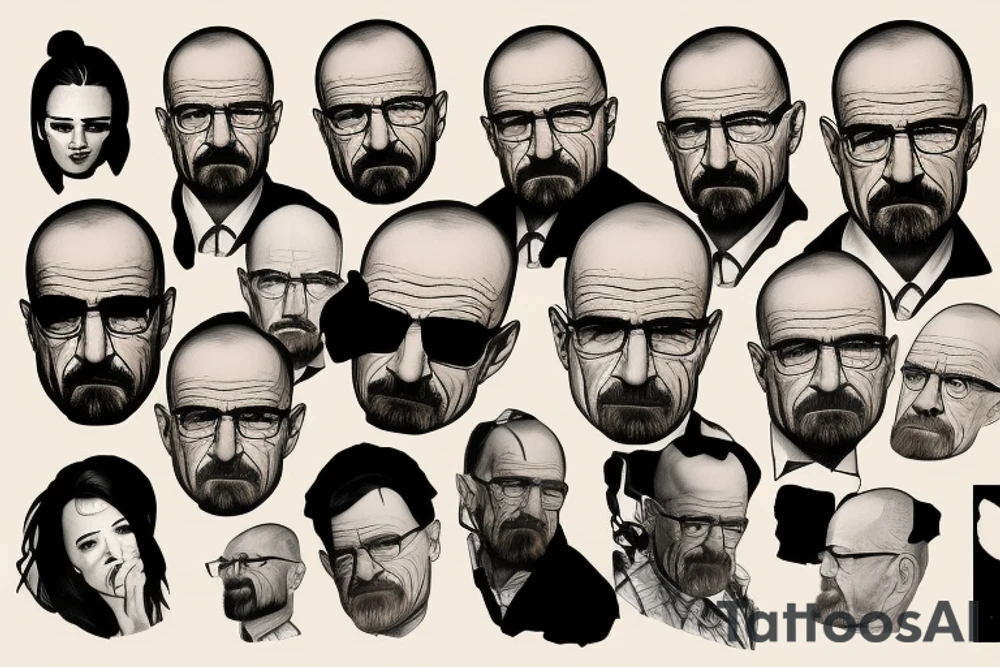 walter white tattoo idea