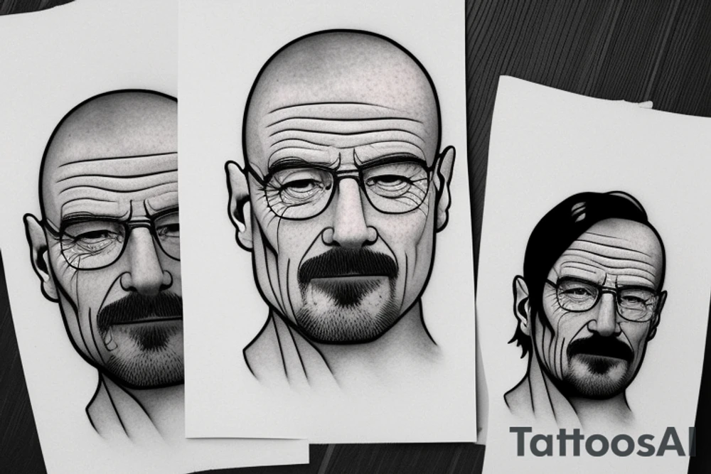 walter white tattoo idea