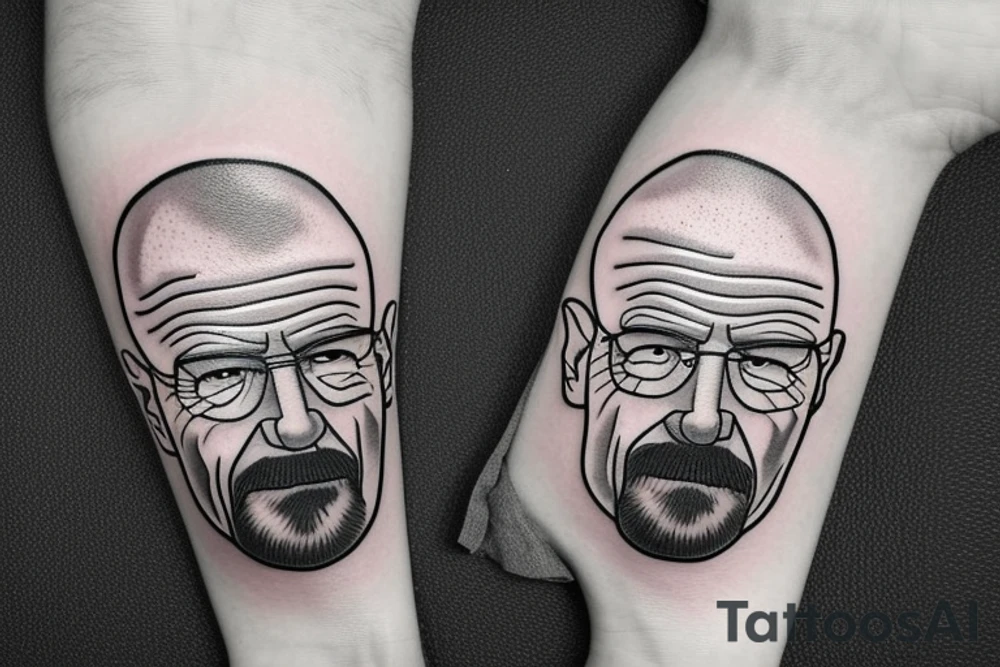 walter white tattoo idea