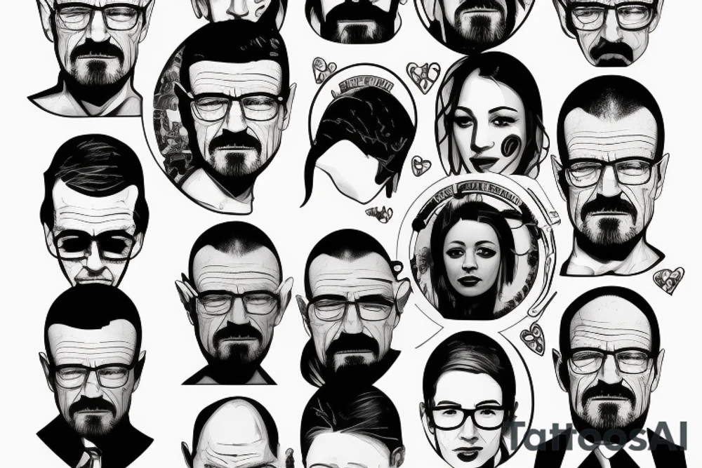 walter white tattoo idea