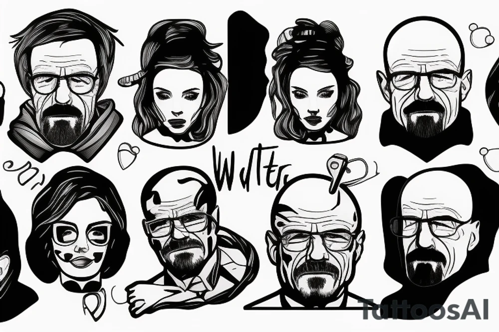 walter white tattoo idea