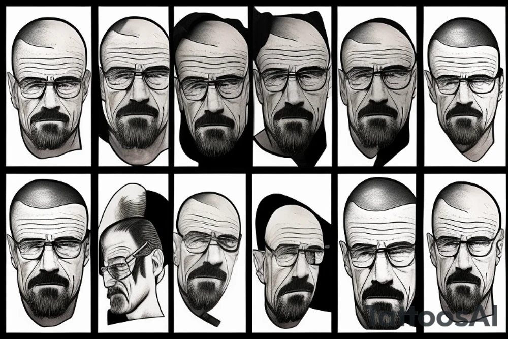 walter white tattoo idea