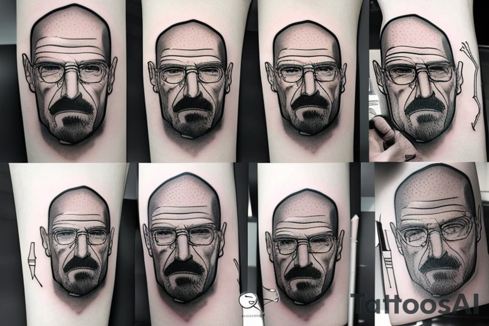 walter white tattoo idea