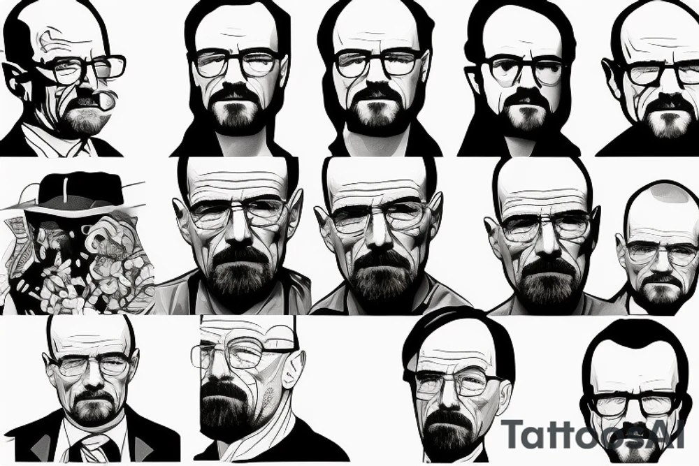 walter white tattoo idea