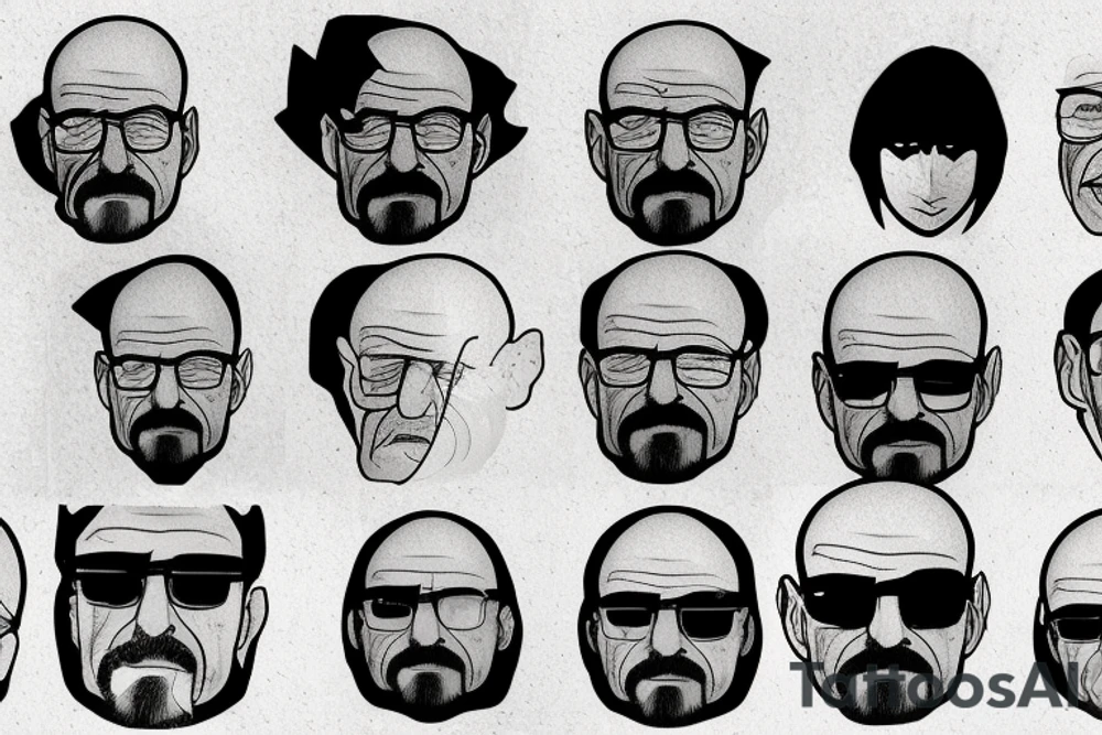 walter white tattoo idea