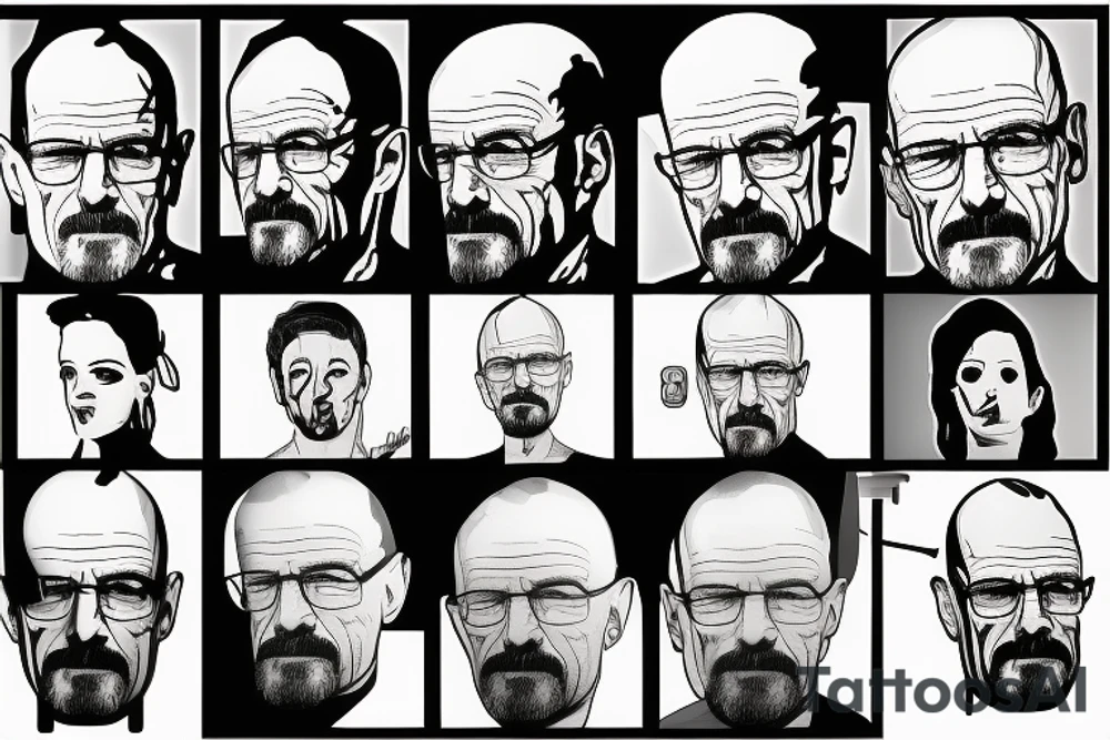 walter white tattoo idea