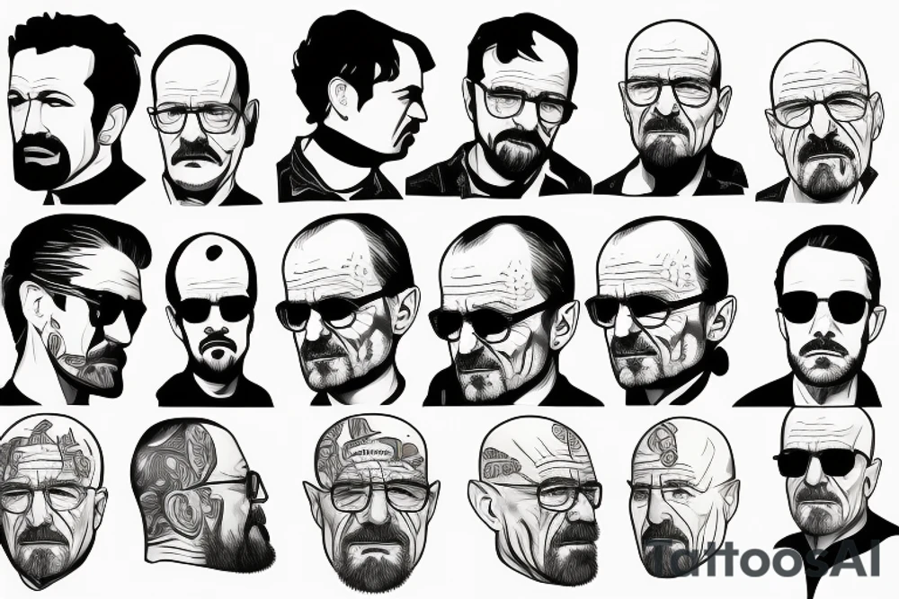 walter white tattoo idea