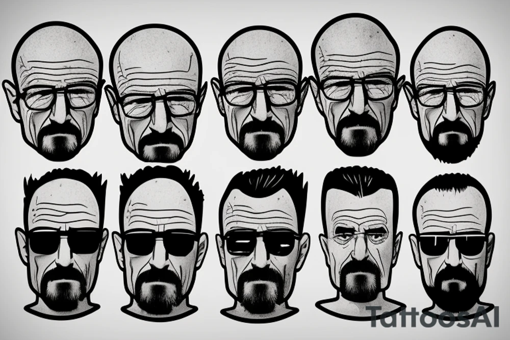 walter white tattoo idea