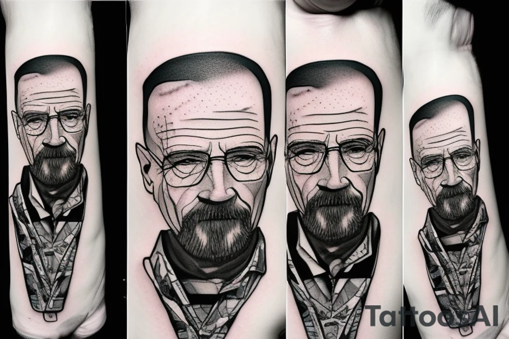 walter white tattoo idea