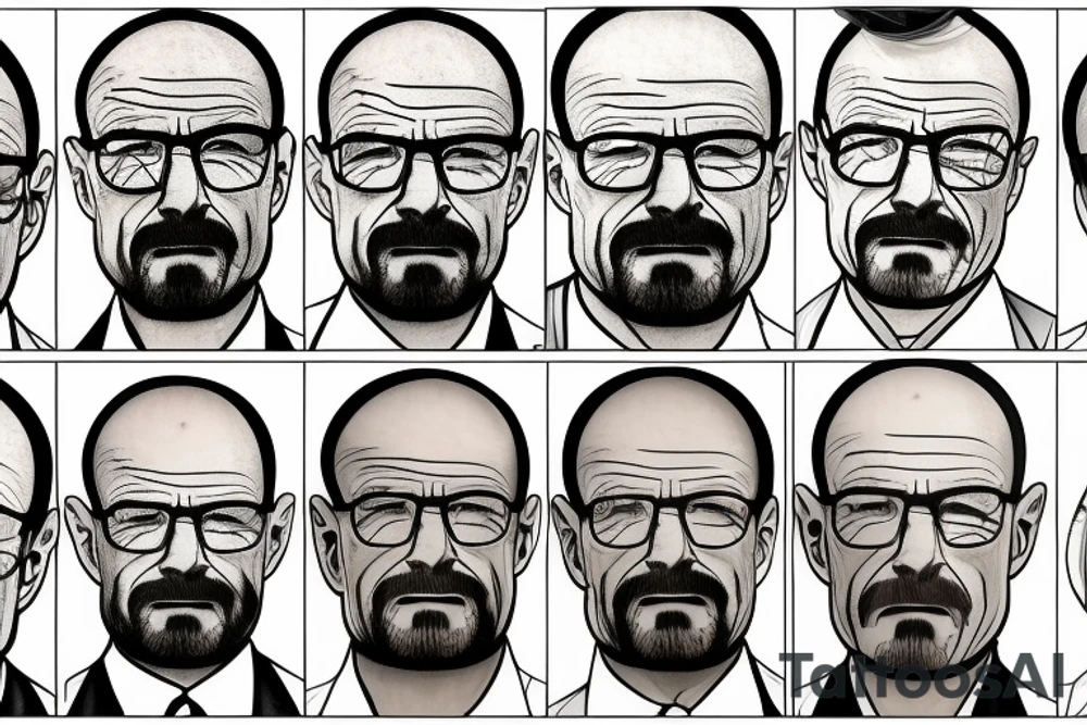 walter white tattoo idea