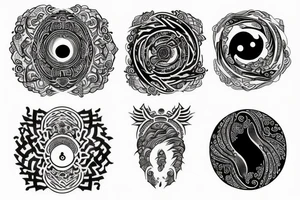 Yin Yang tattoo idea
