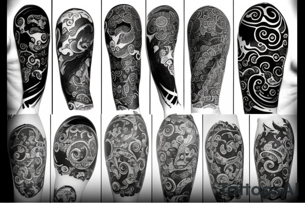Yin Yang tattoo idea