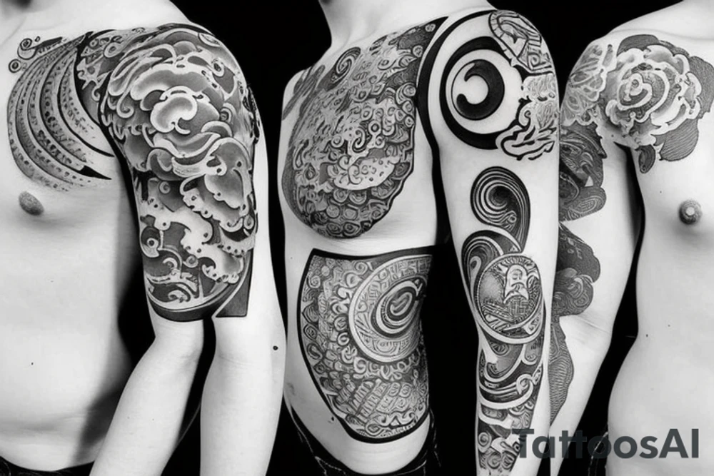 Yin Yang tattoo idea