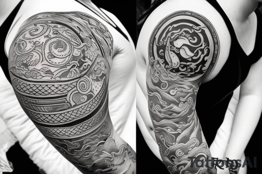 Yin Yang tattoo idea