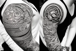 Yin Yang tattoo idea