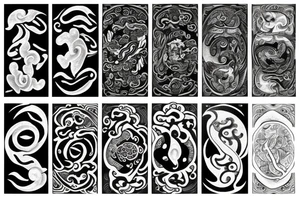 Yin Yang tattoo idea