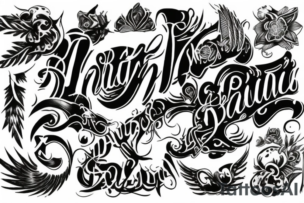 Text: Jordan tattoo idea