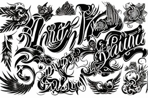 Text: Jordan tattoo idea