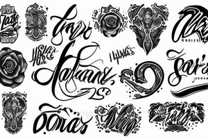 Text: Jordan tattoo idea