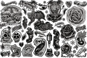 american traditional tattoo idea