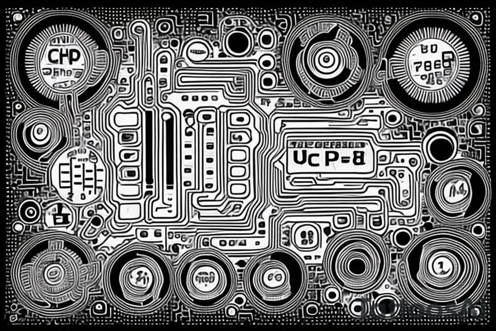 Ai computer chip at the centre of psychedelic hand with binary code on it tattoo idea Ai computer chip at the centre of psychedelic hand with binary code on it tattoo idea