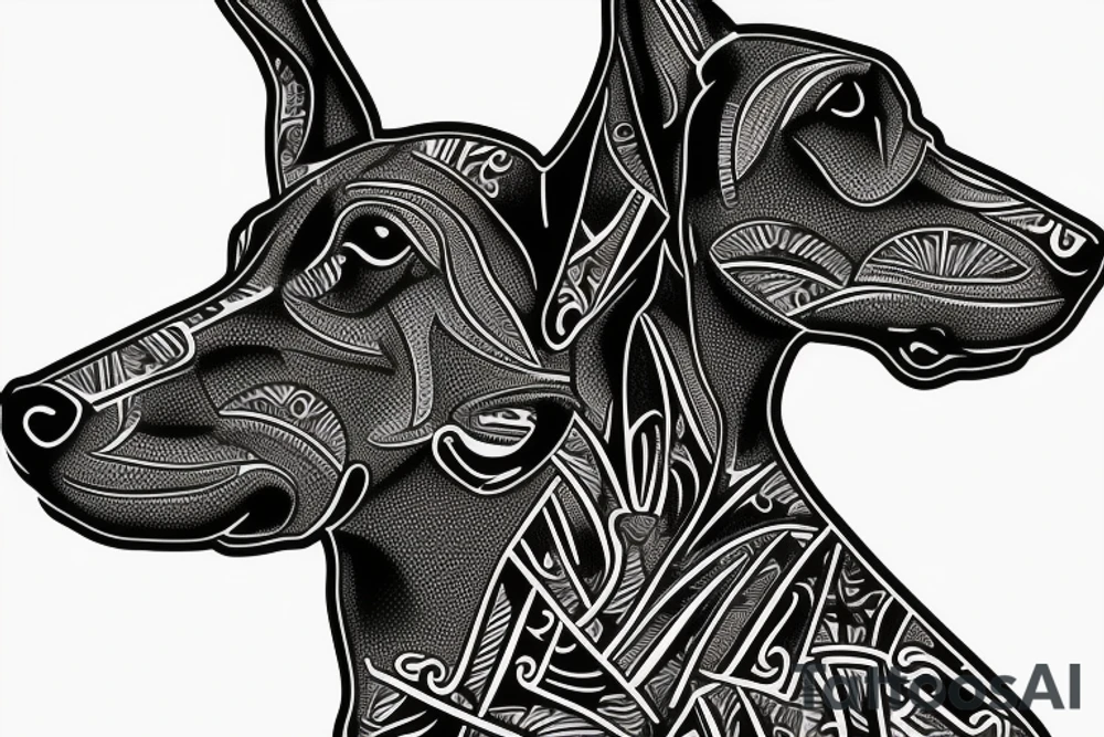 doberman tattoo idea