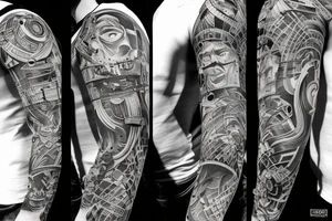 berlin techno tattoo idea