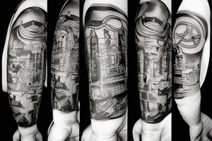 berlin techno tattoo idea