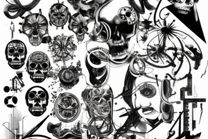 berlin techno tattoo idea