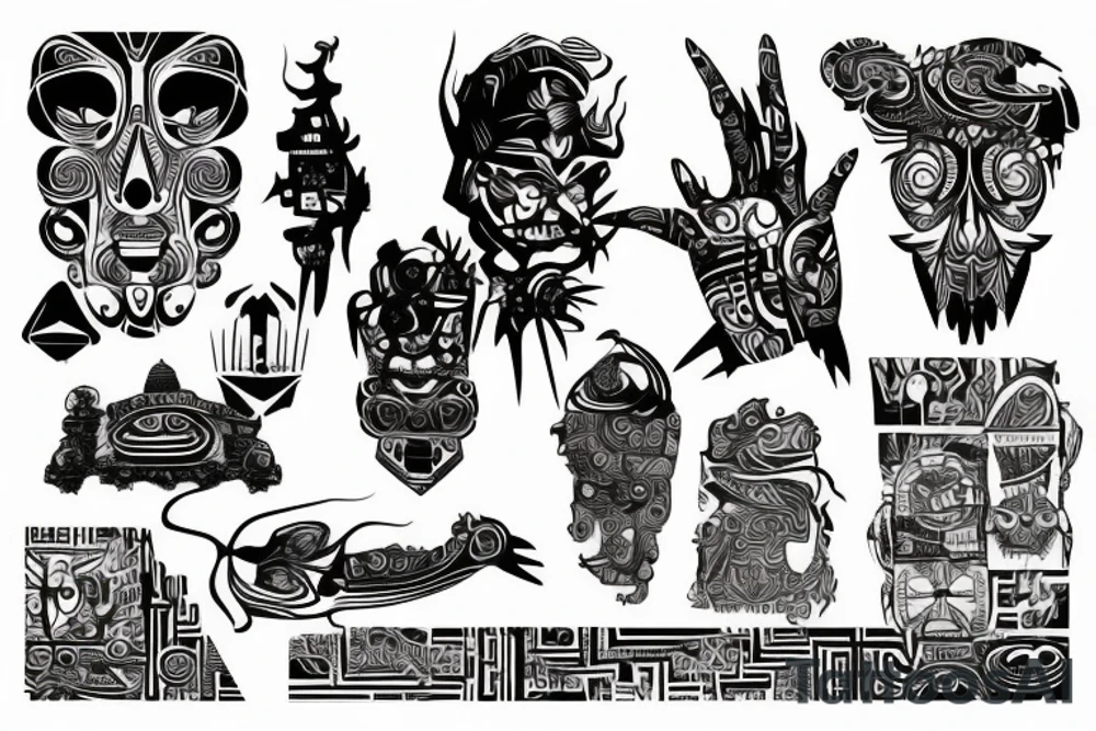 berlin techno tattoo idea