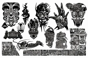 berlin techno tattoo idea