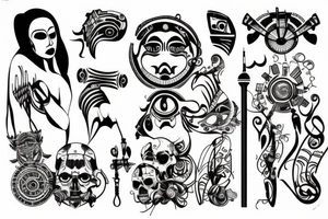 berlin techno tattoo idea
