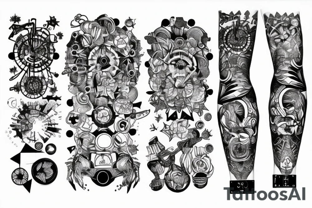 berlin techno tattoo idea