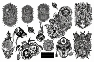 berlin techno tattoo idea
