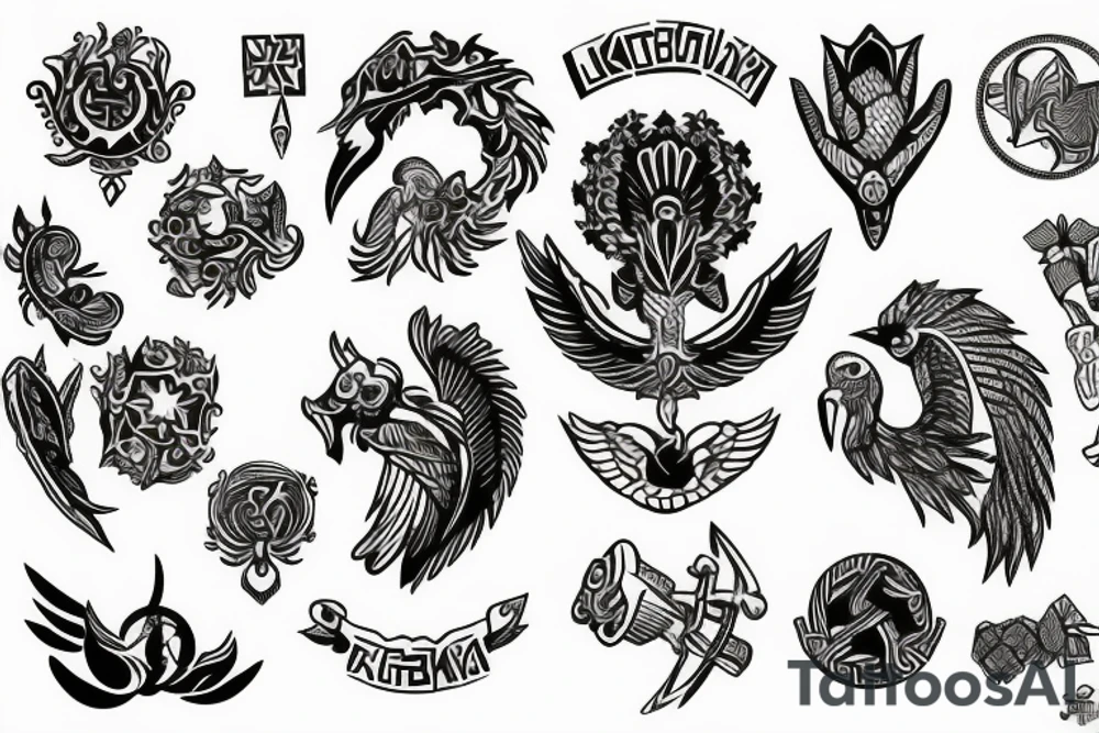 ukraine symbol tattoo idea