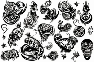 large tattoo hops tattoo idea