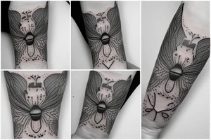 A bee tattoo idea