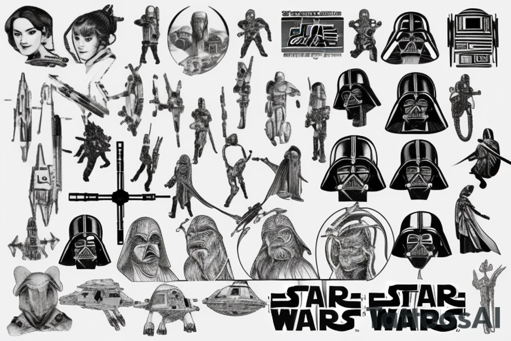 Starwars tattoo idea
