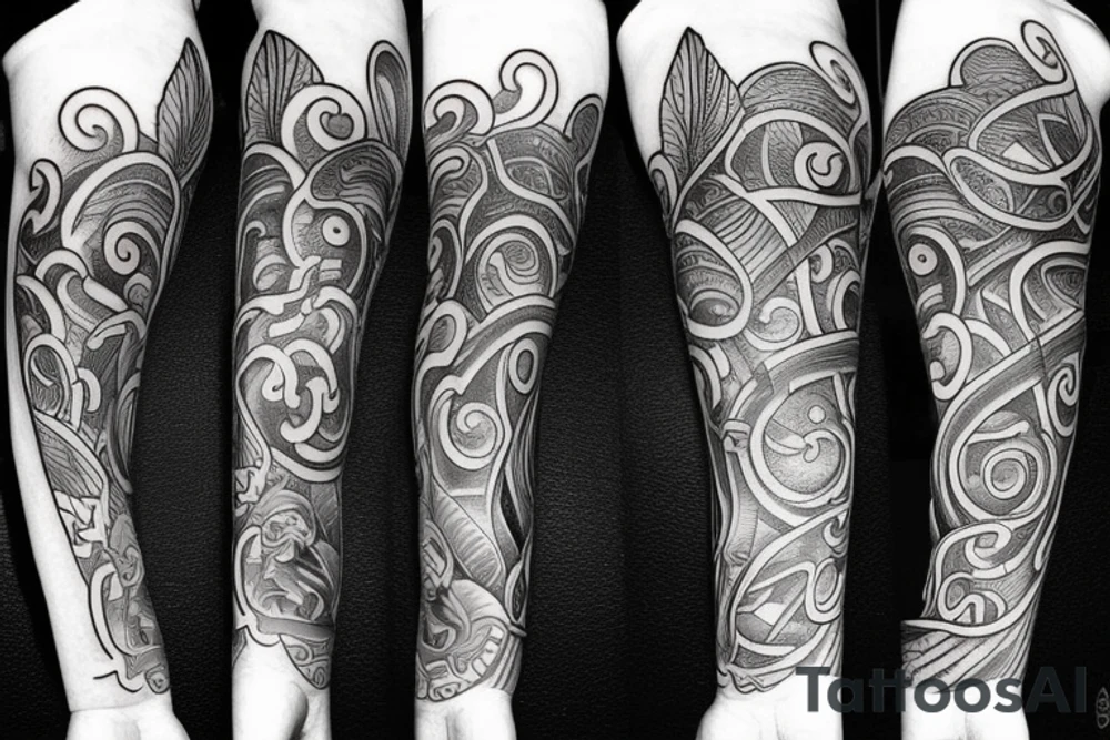 Random forearm tattoo tattoo idea