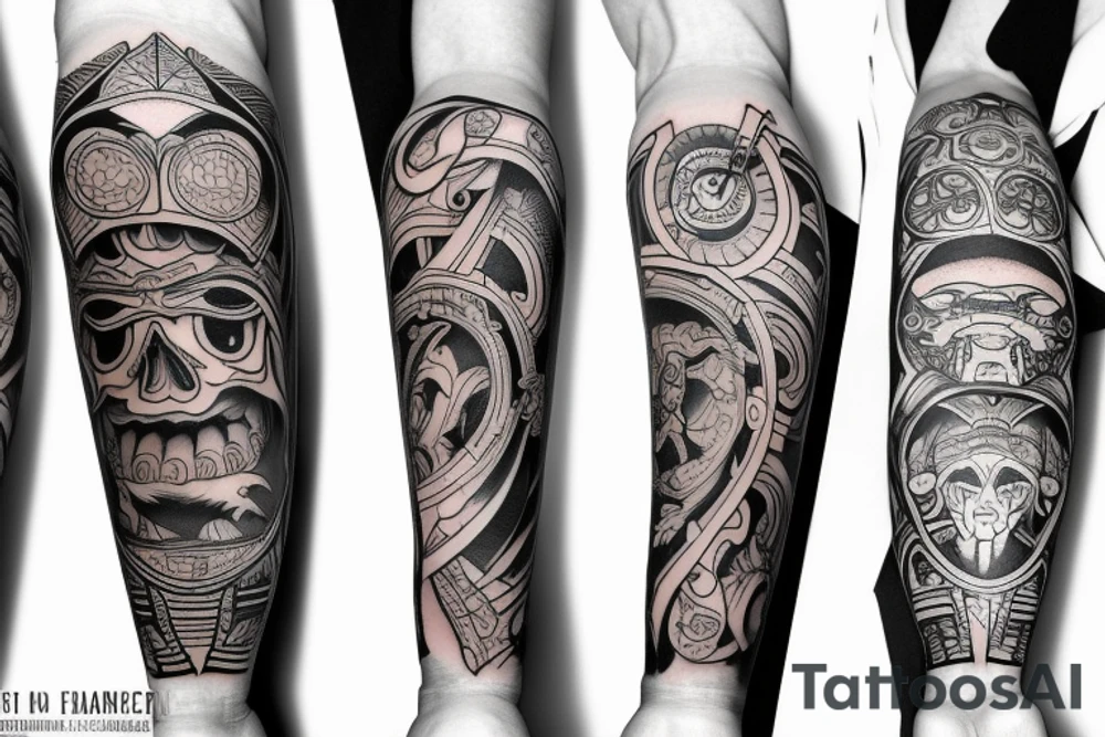 Random forearm tattoo tattoo idea