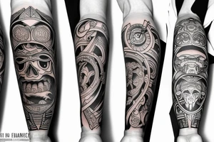 Random forearm tattoo tattoo idea